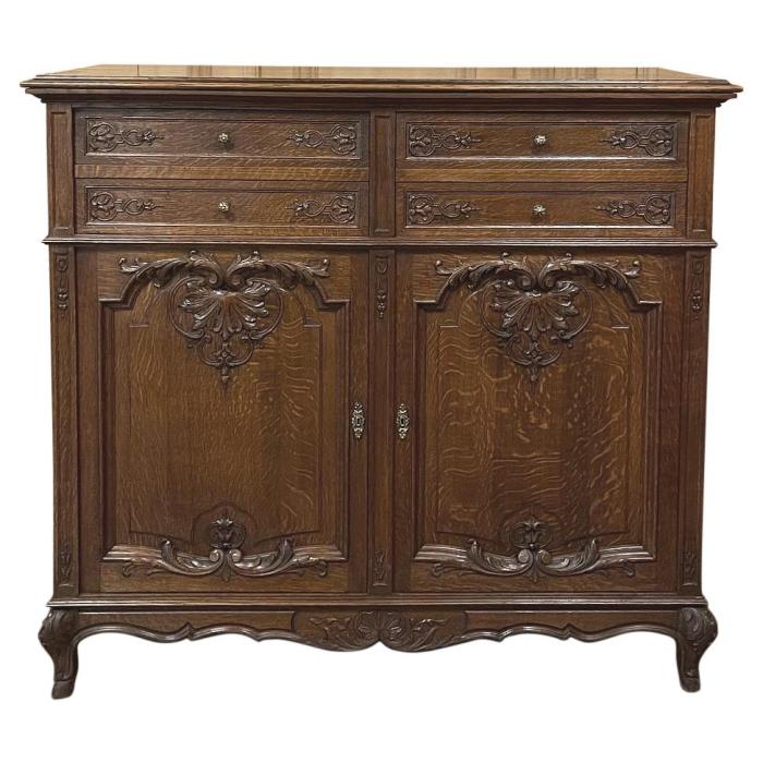 Vintage buffet furniture with French detailing