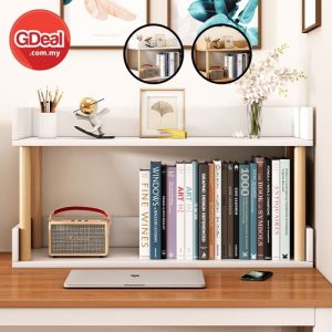 Exclusive bookshelf furniture with fold-out desk