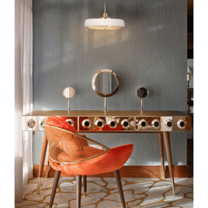 Designer vanity table furniture with jewelry holder