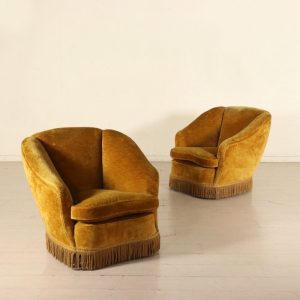 Bespoke armchair furniture with feather cushions